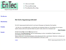Tablet Screenshot of entec-abwassertechnik.de